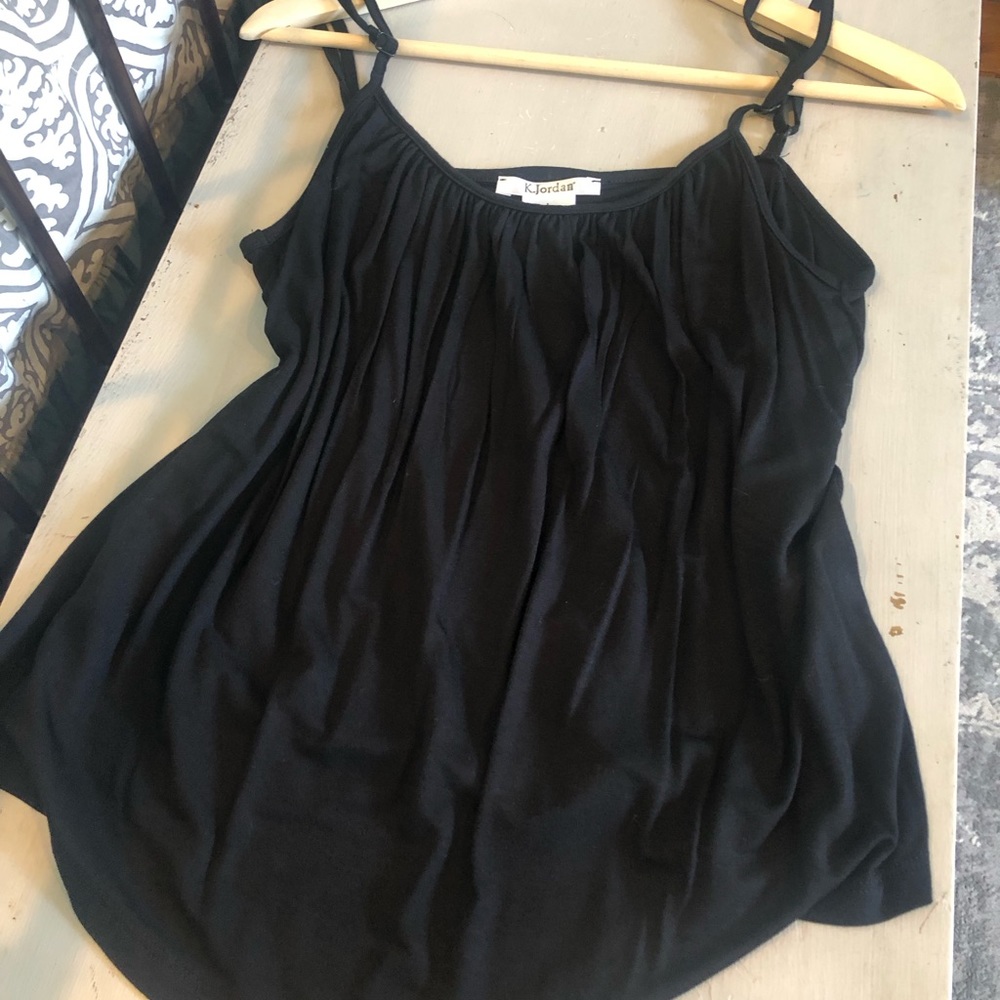 K.Jordan … flowy black tank top